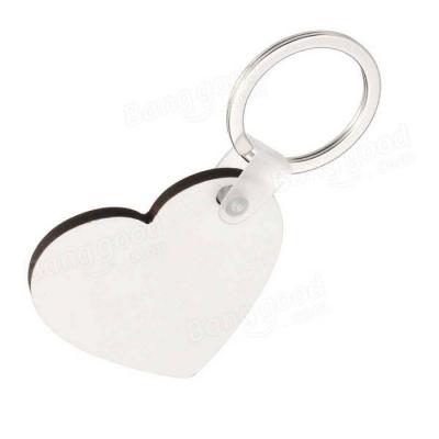 China mute keychain sublimation for mdf cheap mdf china sublimation mute keychain for sale