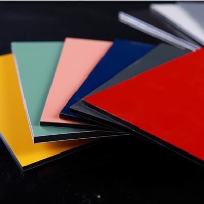 China Modern high quality aluminum composite panel for building material of exterior wall panel and ACP curtain panel for sale