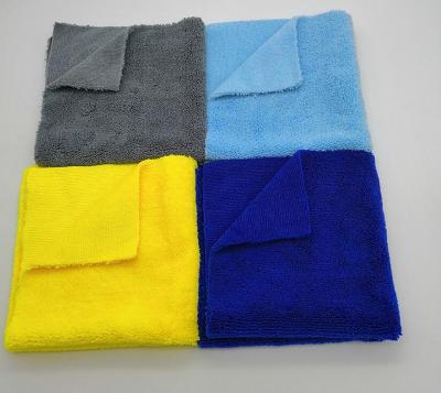 China Long And Short Pile Microfiber Cleaning Cloth Towel China Opp Towel Square Microfiber Cloth Adults Edgeless Microfiber Cleaning Cloth QUICK DRY for sale