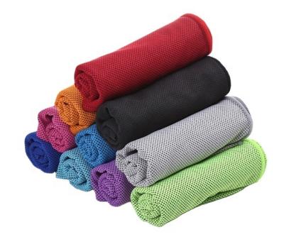 China Microfiber Hot Cool Cool Ice Towel Sports Towel Sweat-absorbent Cooling Towel Sweat-absorbent Cooling Towel for sale