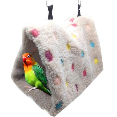 China Viable Triangle Bird Brother Ba, Bird Nest Hamster, Warm Cotton Pet Nest Bird Cage Parrot Bird Supplies for sale