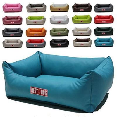 China Sustainable Soft Warm Pet Bed Approved Pet Bed Luxury Dog Square Luxury Pet Bed for sale