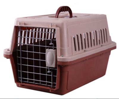 China Wholesale Safe Hot Selling Portable Pet Carrier Cage Pet Cage Dog And Cats Carrier for sale