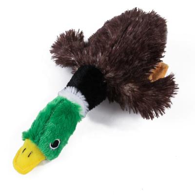 China Cute Stocked Duck Squeaky Stuffed Animal Soft Toys For Dogs for sale