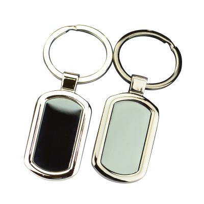 China Wholesale Custom Promotion Logo Souvenir Car Metal Key Gift Chains With Key Rings for sale