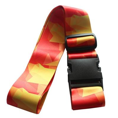 China High Quality Custom Polyester Luggage Strap Belt With Lock And Ladder for sale