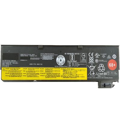 China Laptop battery 4400mAh 11.1V 68+ X240 X250 X260 T440 T450 T450S X270T470 6 cell external 18650 for lenovo laptop battery for sale