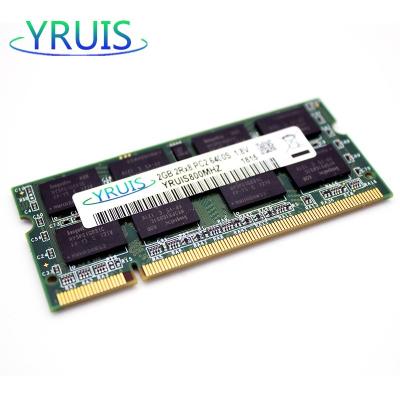 China Original Laptop Ram Memory Compatible from YRUIS LAPTOP factory outlet DDR2 2G 667MHZ 6400S 1.8V RAM FEDEX with all for sale