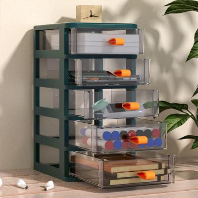 China Multi-layer Multi Purpose Jewelry Makeup Organizers Plastic Box Storage Drawers Occasional Wholesale Hot Sale Cabinet for sale