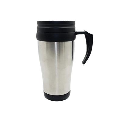 China Disposable PP Coffee Cups Mug With Handle Wholesale Stainless Steel Tumbler Plastic Custom Stainless Steel Drinks Cup for sale