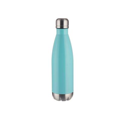 China Double Wall Thermos Stocked Vacuum Flask Insulated Outdoor Sports Drink Cola Shaped 18/8 Stainless Steel Water Bottles for sale