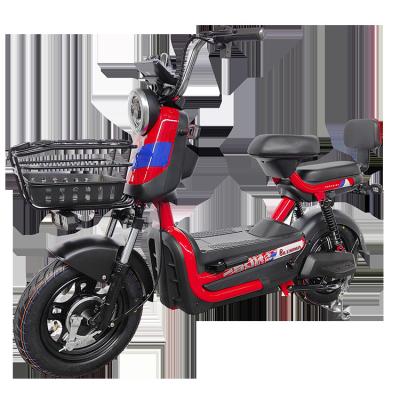 China Aluminum alloy factory supply cheap electric city bicycle 48V long range 350W 500W motor bicicleta electrica for adults for sale