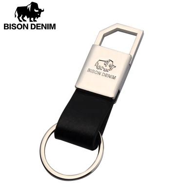 China Custom Logo PU Blank Car Key Chain PU Leather Key Chain Leather Keychain Custom Luxury Genuine Business for sale