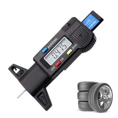 China ABS LR44 Type 1.5V Button Battery Electronic Digital Tire Groove Depth Gauge With ABS Material for sale