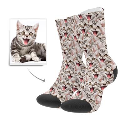 China Cheap High Quality QUICK DRY Manufacturer Custom Printed Socks In Bulk for sale