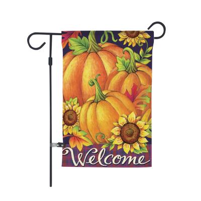 China Custom Printing UV Protected Personalized Hanging Garden Flag for sale