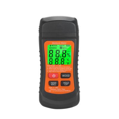 China ABS Engineering Plastic Portable Yellow Digital Moisture Meter, Water Leak Detector, Wood Moisture Meter Building Moisture Meter for sale