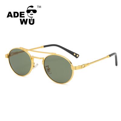 China Fashion Ade Wu Sunglasses 2021 New Trendy Small Sun Glasses For Men Shape To Custom Sunglass Logo Sunglasses DF3257 for sale