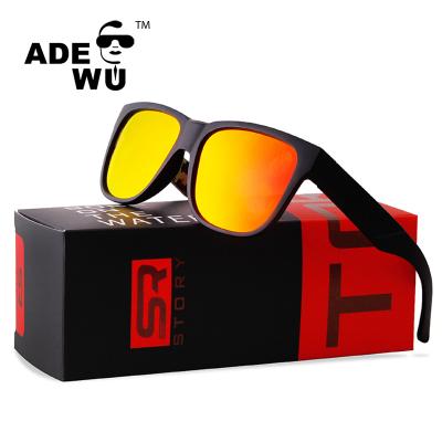 China ADE Sports Sunglasses With You STYZ2043J Fashionable Men's TR90 Polarized Retro Sun Glasses Casual Mount Lenses for sale