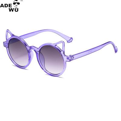 China Fashion ADE Sunglasses With You Cat Ear Children Boy Girl Colorful Sun Glasses Shades Newest Cute Kids Sunglasses XA61030 2021 UV400 for sale