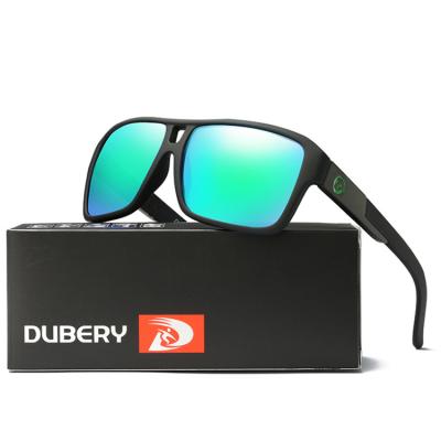 China High quality sports sunglasses DUBERY D008 men sports polarized sunglasses with logo and packing boxes for sale