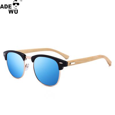 China Fashion ADE Sunglasses With You OD-RB3016 Fashion Quality Mirror Sunglasses Men Women Bamboo Wooden Classic Polarized Sun Lenses for sale