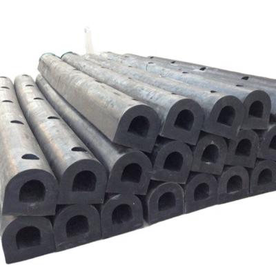 China Used For High Quality Durable Marine Boat And Dock Barge Rubber Fender D Type for sale