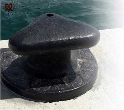 China Cast Steel Marine Mooring Bollard Cast Iron Cast Iron Boat Parts Types for sale