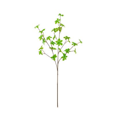 China Wedding Party Hotel Home Decoration Realistic Japanese Bell Tree Grow Leaves Plants Layout Forest Photography Props Japanese Bell Plastic Artificial Tree for sale