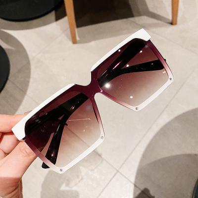 China 2021 Newest Fashion Kenbo Eyewear Vintage Sunglasses Hot Selling Creative Big Square Shade Sun Glasses for sale