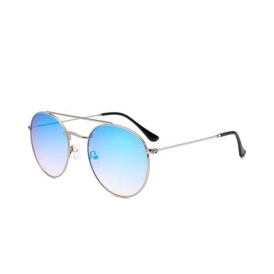 China Fashion Sunglasses 2021 Wholesale Metal Round Sunglasses for Women and Men PC High Quality Sun Glasses for sale