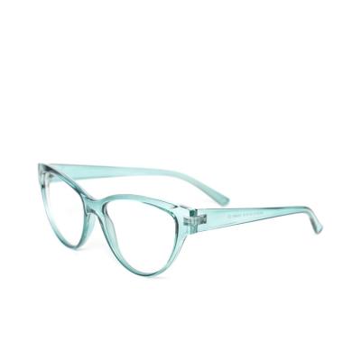 China Custom Made Blue Light Fashion Cat Eye Glasses For Women Optical Frame Glass Sunglasses 2021 Fashion Anti for sale