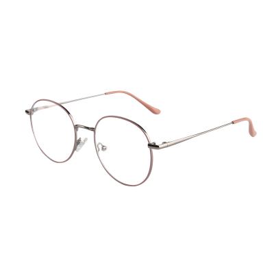 China For Kenbo Eyewear Vintage Round Frame Myopia Glasses Prescription 2021 Optical Glasses Shape Prescription Monocle For Man And Women for sale