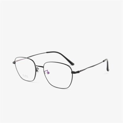 China For Prescription Glasses 2021 Classic Retro Full Square Frame Glasses Metal Frame Optical Frames Glasses For Prescription for sale