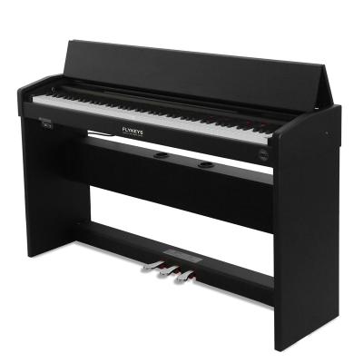 China Digital Flykeys Digital Upright Piano 88 Keys Piano German Famous Acoustic Piano Sound Sampling FK100 for sale