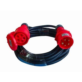 China Industrial Equipment CEE Extension Cords with 16A/380V~ IP44 Industrial Plug and Socket 3P+N+E H05VV-F/H07RN-F 5G1.5 for sale