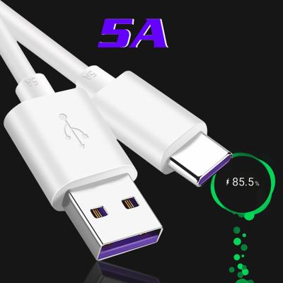 China Genuine Original Type-C Type C 3.1 USB Cable 5A Super Fast Charging Data For Huawei for sale