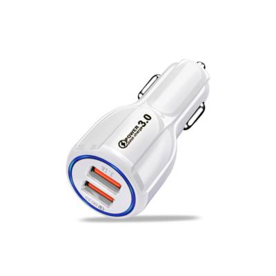 China Cell Phone Car Charger 3.1A Dual USB Cigarette Socket Lighter Phone Charger Adapter for sale