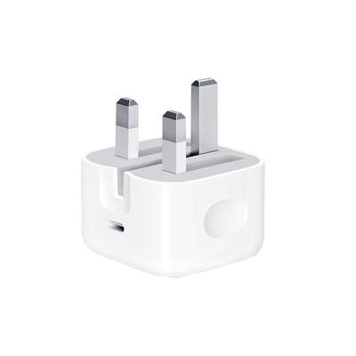 China Mobile Phone Charging 2021 UK Products Fast Foldable Flatbed 20W Adapter Plug Wall Charger for sale