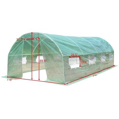 China Planting Vegetables And Flowers New Product 350X212X220cm Polycarbonate Greenhouse Garden Houses / Mini Plastic Garden Greenhouse for sale