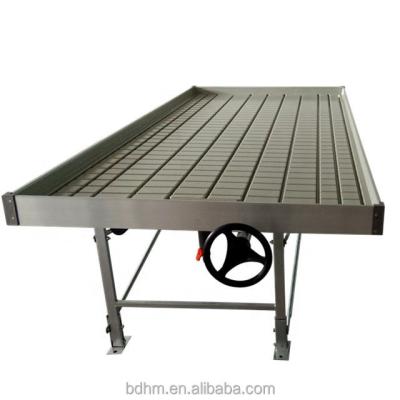 China Agricultural Nursery Bed Galvanized Welded Wire Mesh Steel Seedbed, Mobile Rolling Bench, Agricultural Nursery Propagation Equipment for sale