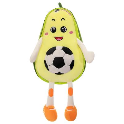 China Production of children's toys plush stuffed toys cute avocado pillow gifts for sale