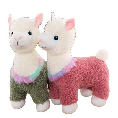 China Lovely 28cm 55cm 100cm Kids Toy Gift Custom Alpaca Purple Alpaca Plush Toy Logo Alpaca Stuffed Plush Dolls Plush Toys For Kids for sale