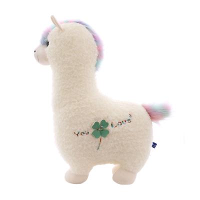 China Price Toy Gift Wholesale Kids Cute Animal Giant Alpaca Soft Stuffed Plush Sheep Alpaca Llama Doll Toys For Gift for sale