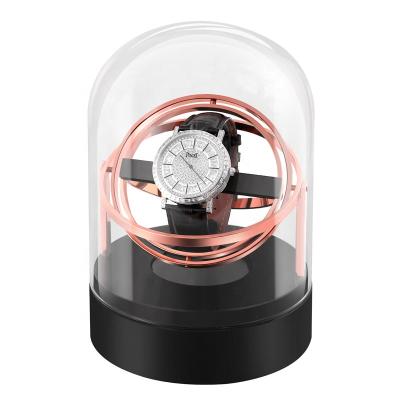 China Custom Metal Best Selling Factory Price Physical Operation Gyro Watch Basic Element Winder for sale