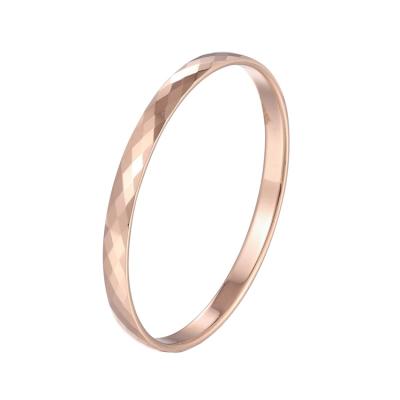 China Supplier High Grade Rose Gold Pure Heavy Tungsten Germanium Mens Womens Bangle Punk Wholesale Bracelet for sale