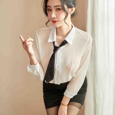 China Sexy and Interesting Female Slave Uniform Bag Hip Professional Secretary Passion Suit for Daily Use for sale