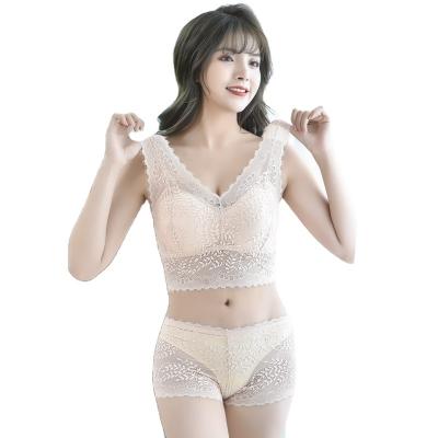 China Wholesale QUICK DRY sexy lace breathable underwear ladies custom made seamless bra set for sale