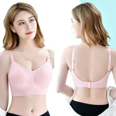 China QUICK DRY Gathering Non-compulsory Nursing Underwear Not Oppressing Breathable Large Size Breast Bra for sale