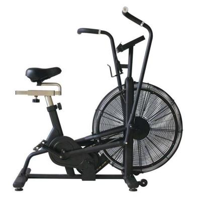 China Universal Air Bike for Commercial Use GYM Fitness Body Training Air Fun Bike with Magnetic Resistance Black Steel Unisex Bicycle for sale